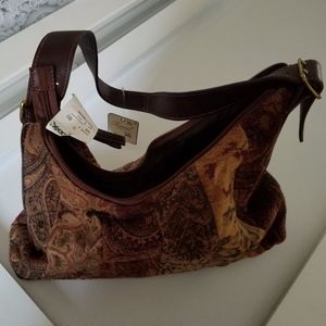 Fossil Floral Handbag